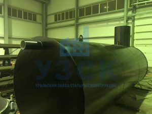 Резервуар горизонтальный стальной наземный в Каменске-Уральском
